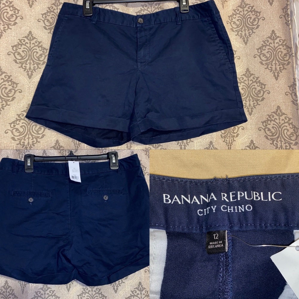BANANA REPUBLIC City Chino Shorts